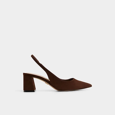 Uliana Dark Brown Women's Block heels | ALDO Canada