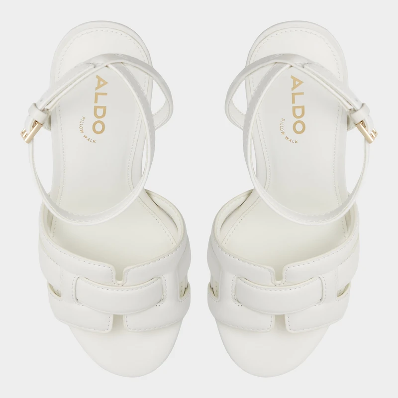 Valaberel Blanc Ouvert Femmes Sandale à lanières | ALDO Canada