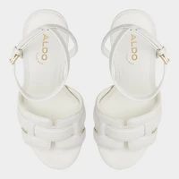 Valaberel Blanc Ouvert Femmes Sandale à lanières | ALDO Canada
