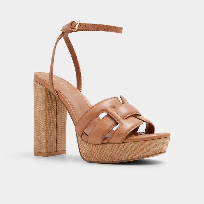 Valaberel Marron Moyen Femmes Sandale à lanières | ALDO Canada