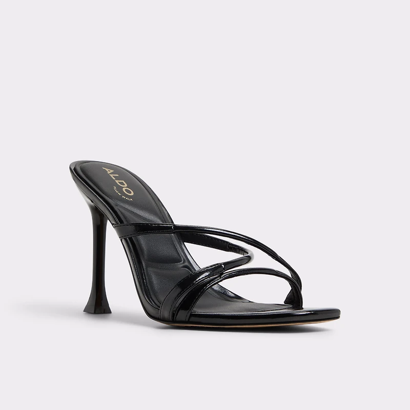 Velaia Black Women's Heeled mules | ALDO US