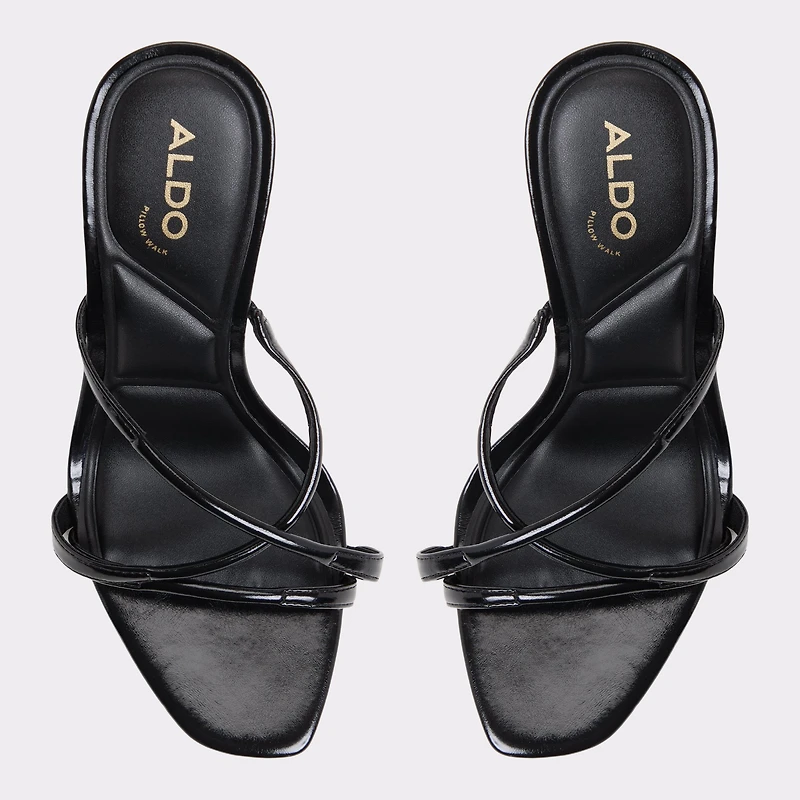 Velaia Black Women's Heeled mules | ALDO US