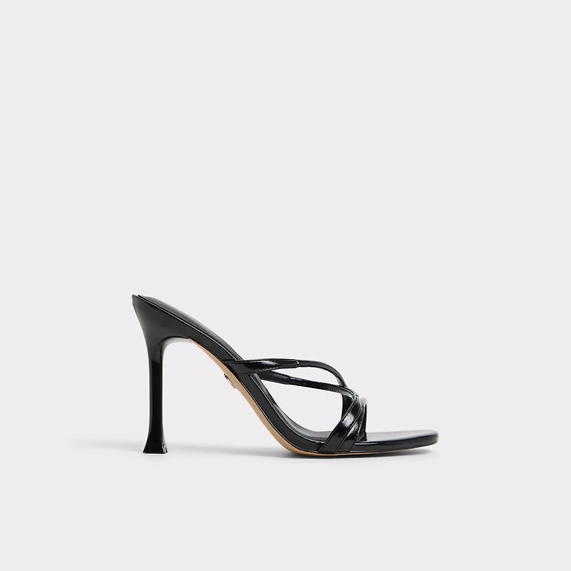 Velaia Black Women's Heeled mules | ALDO US