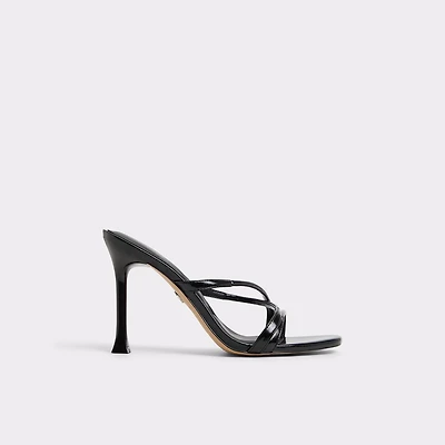 Velaia Black Women's Heeled mules | ALDO US