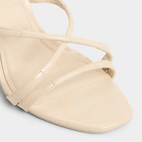 Velaia Light Beige Women's Heeled mules | ALDO Canada