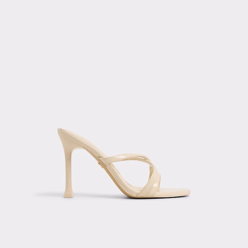 Velaia Light Beige Women's Heeled mules | ALDO US