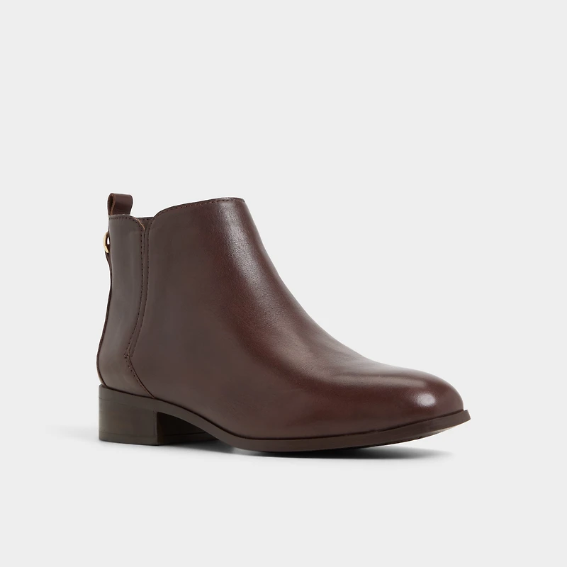 Verity Dark Brown Women's Ankle boots | ALDO Canada