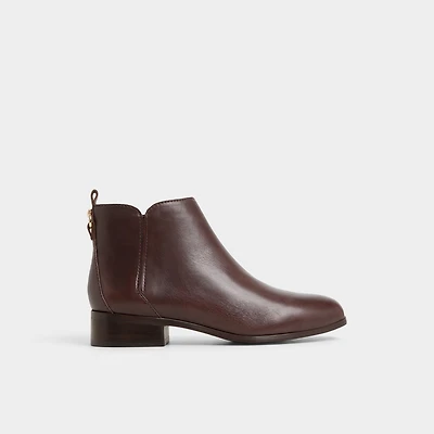 Verity Dark Brown Women's Ankle boots | ALDO Canada