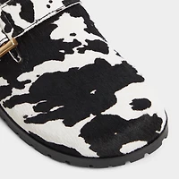 Viviania Blanc/Noir Femmes Mocassins et flâneurs | ALDO Canada