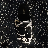 Viviania Blanc/Noir Femmes Mocassins et flâneurs | ALDO Canada