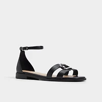 Vok Noir Femmes Sandale à lanières | ALDO Canada
