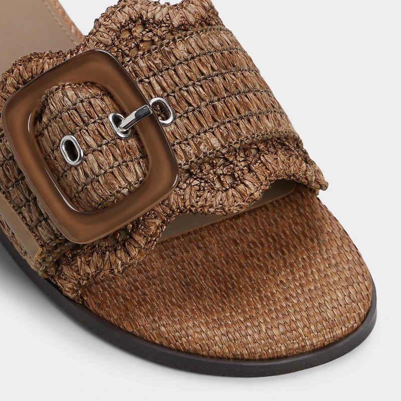 Wavysally Marron Clair Femmes Talons plats | ALDO Canada