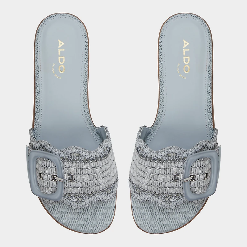 Wavysally Autre Bleu Femmes Talons plats | ALDO Canada