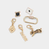 Wildcard Black/Gold Multi Women's Shoe Charms & Laces | ALDO Canada