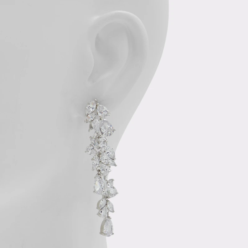 Wililith Silver/Clear Multi Women's Earrings | ALDO US