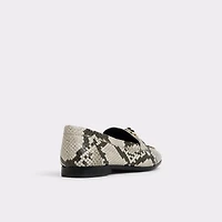 Ybilide White/Black Women's Loafers & Oxfords | ALDO Canada