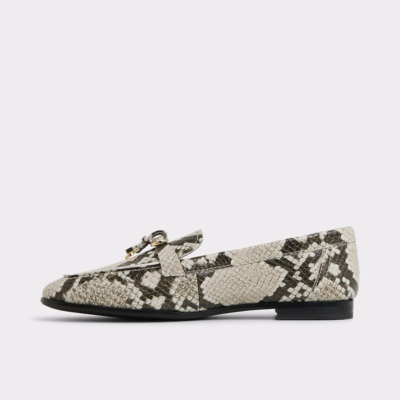 Ybilide White/Black Women's Loafers & Oxfords | ALDO Canada