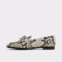 Ybilide White/Black Women's Loafers & Oxfords | ALDO Canada