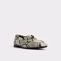 Ybilide White/Black Women's Loafers & Oxfords | ALDO Canada