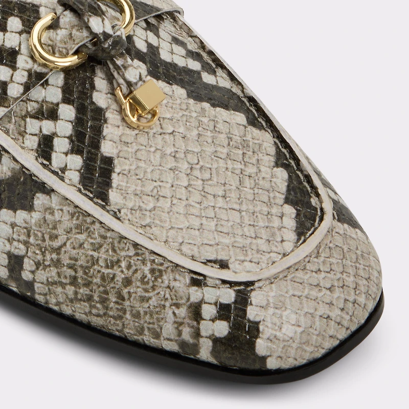 Ybilide White/Black Women's Loafers & Oxfords | ALDO Canada