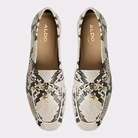 Ybilide White/Black Women's Loafers & Oxfords | ALDO Canada