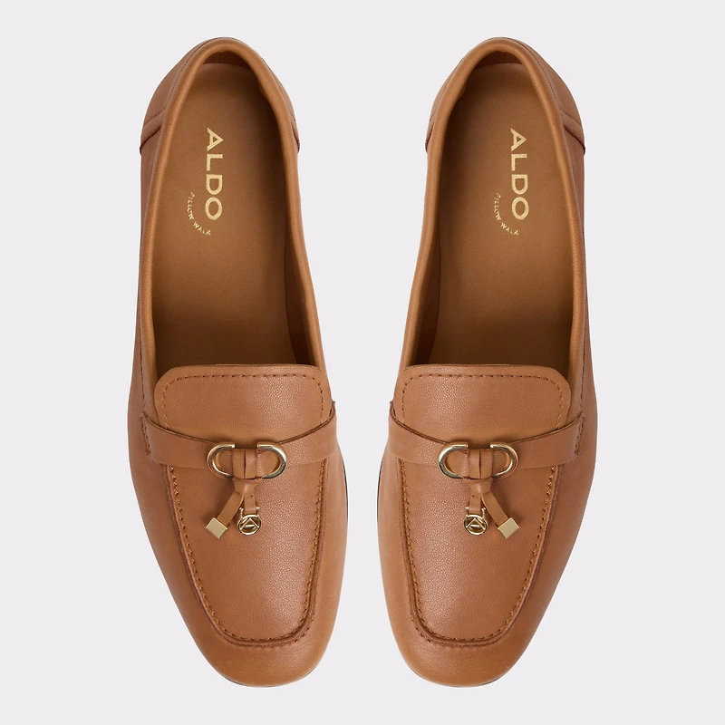 Ybilide Medium Brown Women's Loafers & Oxfords | ALDO Canada