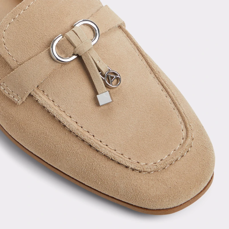 Ybilide Medium Beige Women's Loafers & Oxfords | ALDO Canada