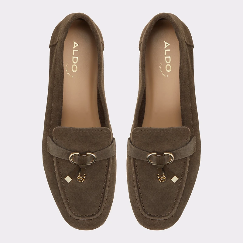 Ybilide Dark Green Women's Loafers & Oxfords | ALDO US