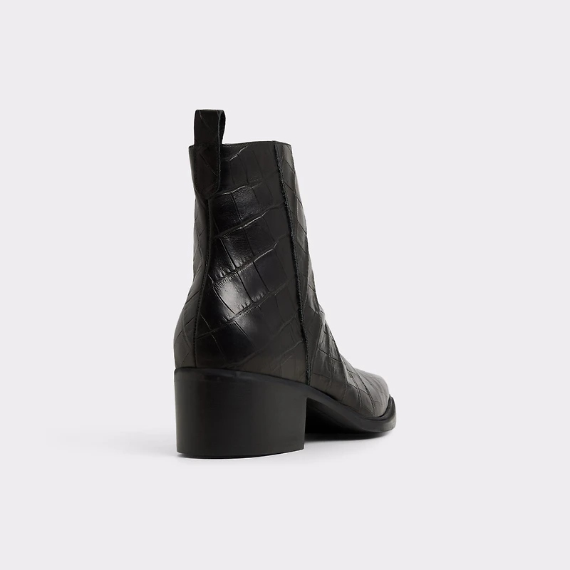 Zappa Other Black Leather Croco Men's Casual boots | ALDO US
