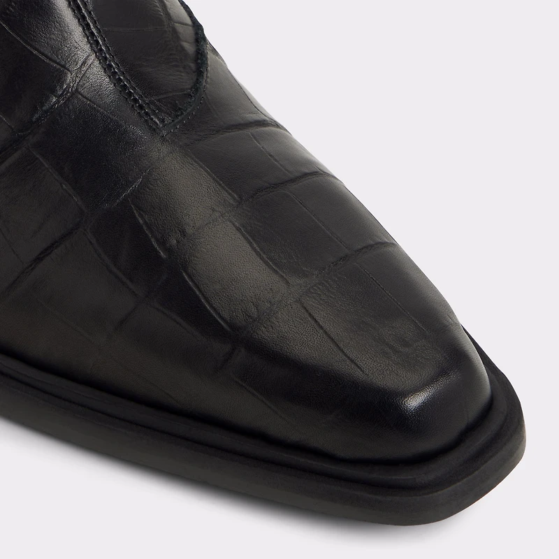 Zappa Other Black Leather Croco Men's Casual boots | ALDO US