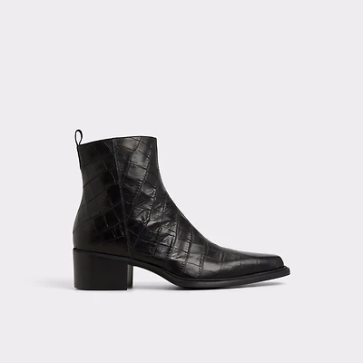 Zappa Other Black Leather Croco Men's Casual boots | ALDO US