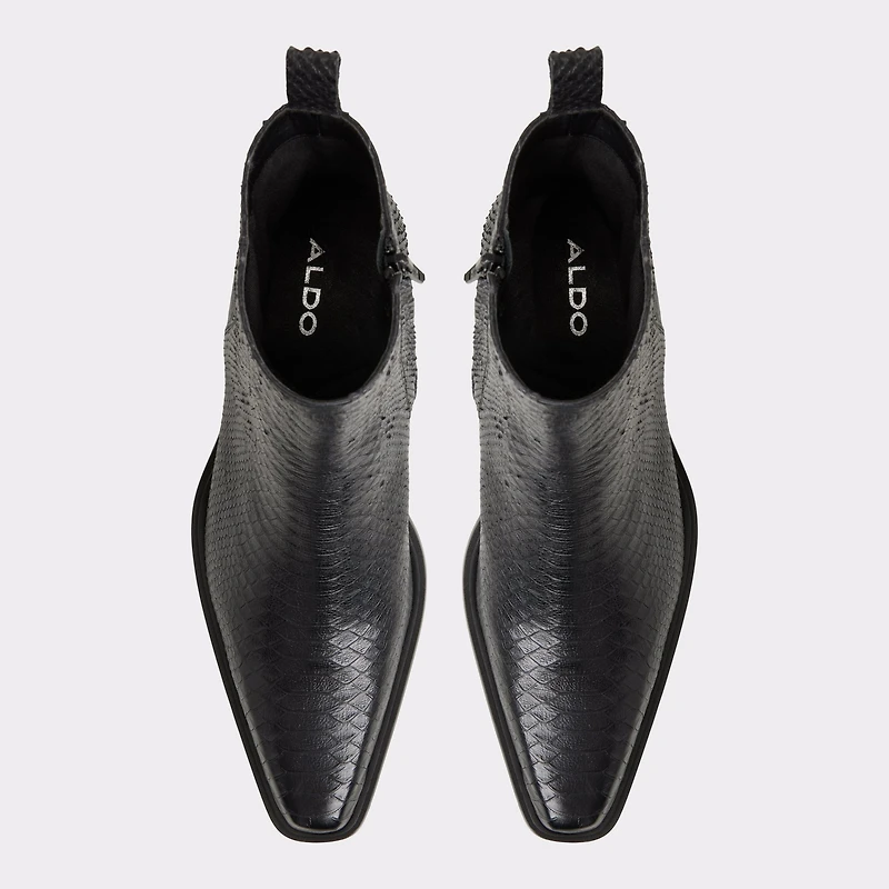 Zappa Other Black Leather Snake Men's Casual boots | ALDO US