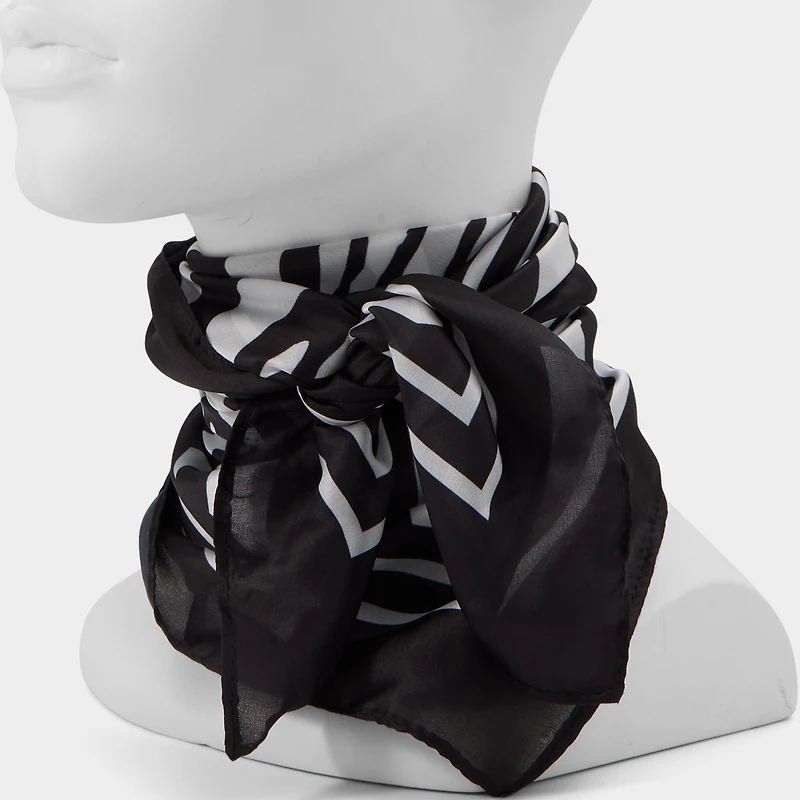 Zebria Noir/Blanc Femmes Foulards | ALDO Canada
