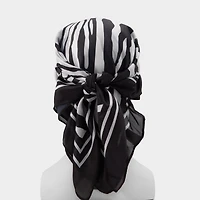 Zebria Noir/Blanc Femmes Foulards | ALDO Canada