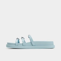 Zephyra Bleu Pastel Femmes Sandales a assise plantaire | ALDO Canada
