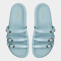 Zephyra Bleu Pastel Femmes Sandales a assise plantaire | ALDO Canada