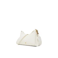 Adreddia White Synthetic Smooth Women's Crossbody
