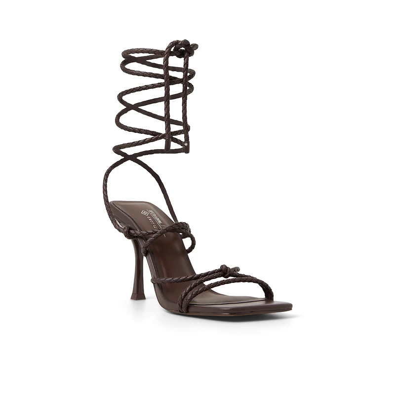 Adriaana Marron Foncé Femmes Talons hauts | Boutique Spring Canada