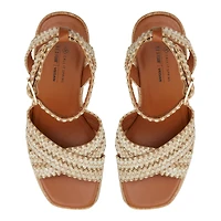 Alanii Naturel Femmes Chaussures et sandales a lanieres | Boutique Spring Canada