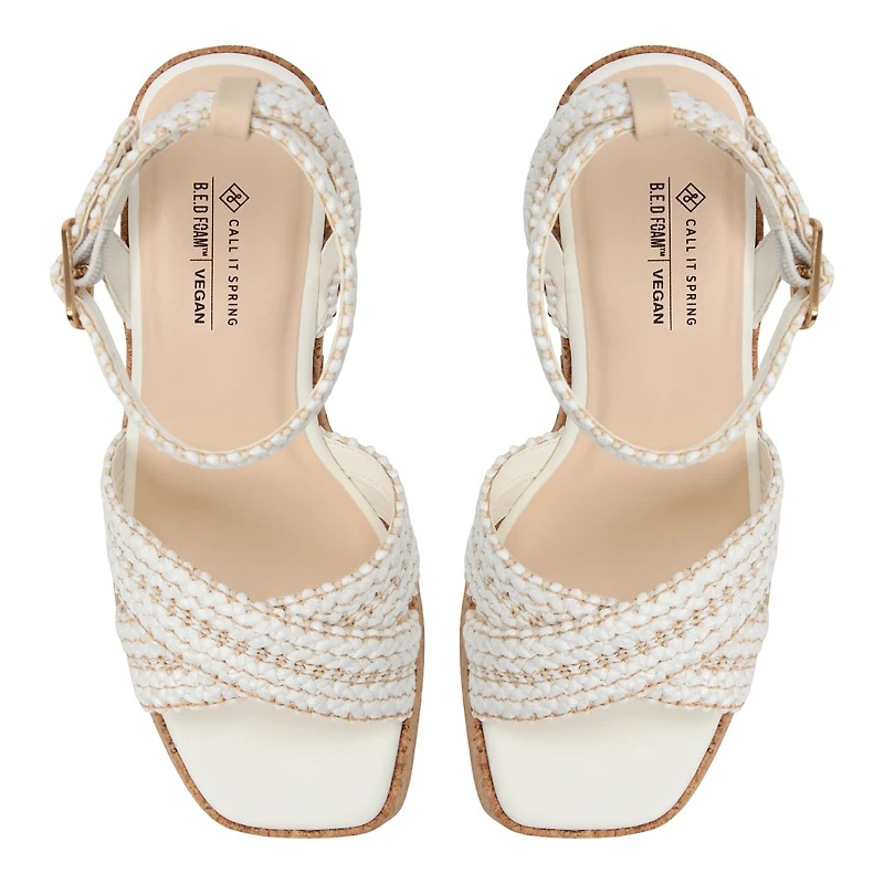 Alanii Autre Blanc Femmes Plateformes | Boutique Spring Canada