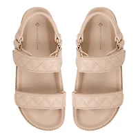Anette Medium Beige Women's Flat Sandals