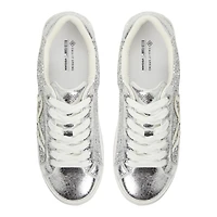 Annik Silver Women's Lace Up Sneakers