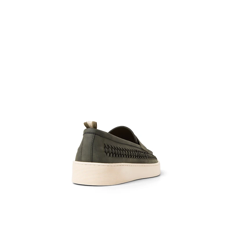 Artis Dark Green Men's Loafers