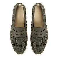 Artis Dark Green Men's Loafers
