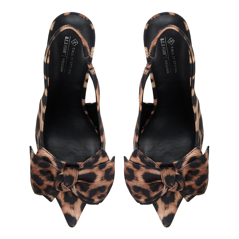 Atheena Marron Multi Femmes Motif animal | Boutique Spring Canada
