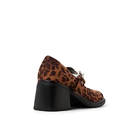 Avrie Brown Multi Women's Block Heels