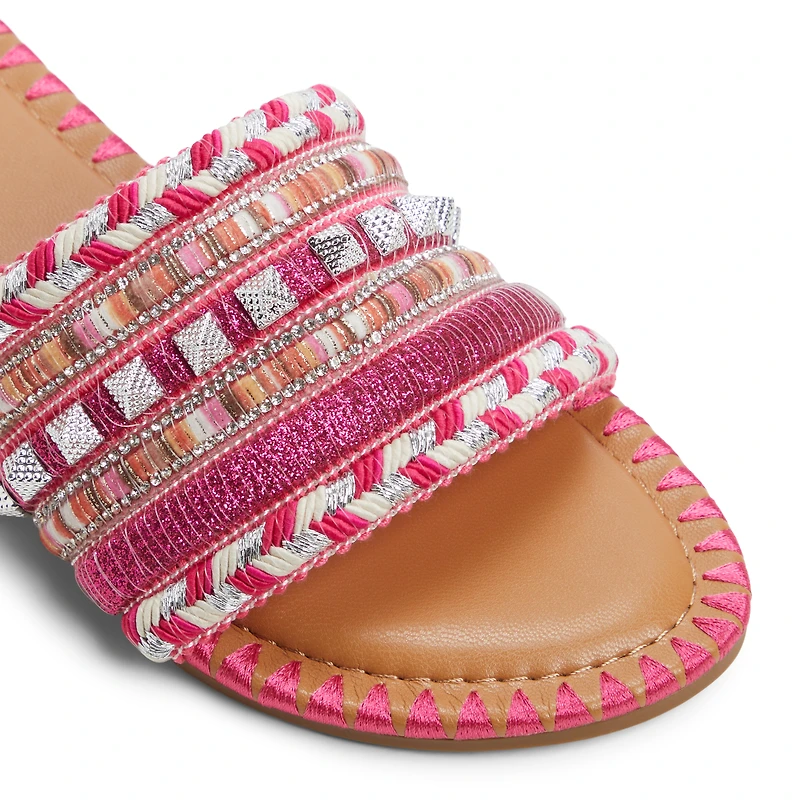 Aziza Rose Vif Femmes Claquettes | Boutique Spring Canada