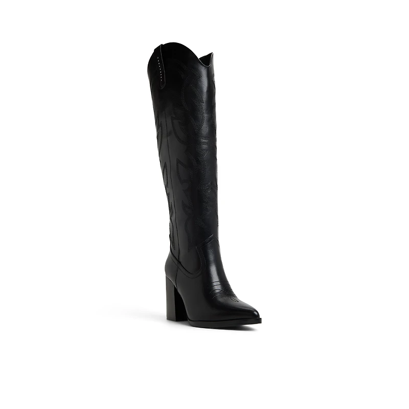 Beauu Black Women's Western Boots