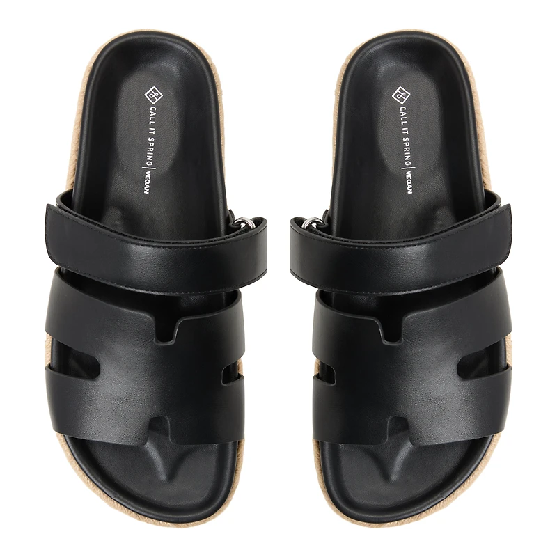 Belizee Black Women's Slides