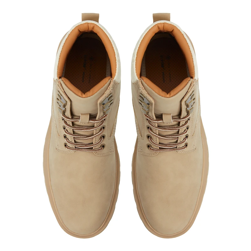 Bowerbank Beige Men's Lace-up Boots